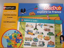 Jeu électronique pour apprendre et explorer la France