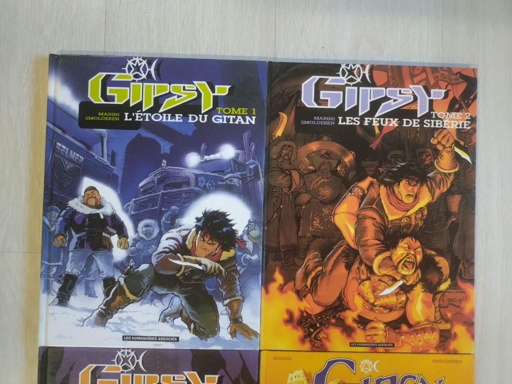 Fumetti: Gipsy 1-3+5 – Usato da Farvagny-le-Grand venduto da LaCaverne 2