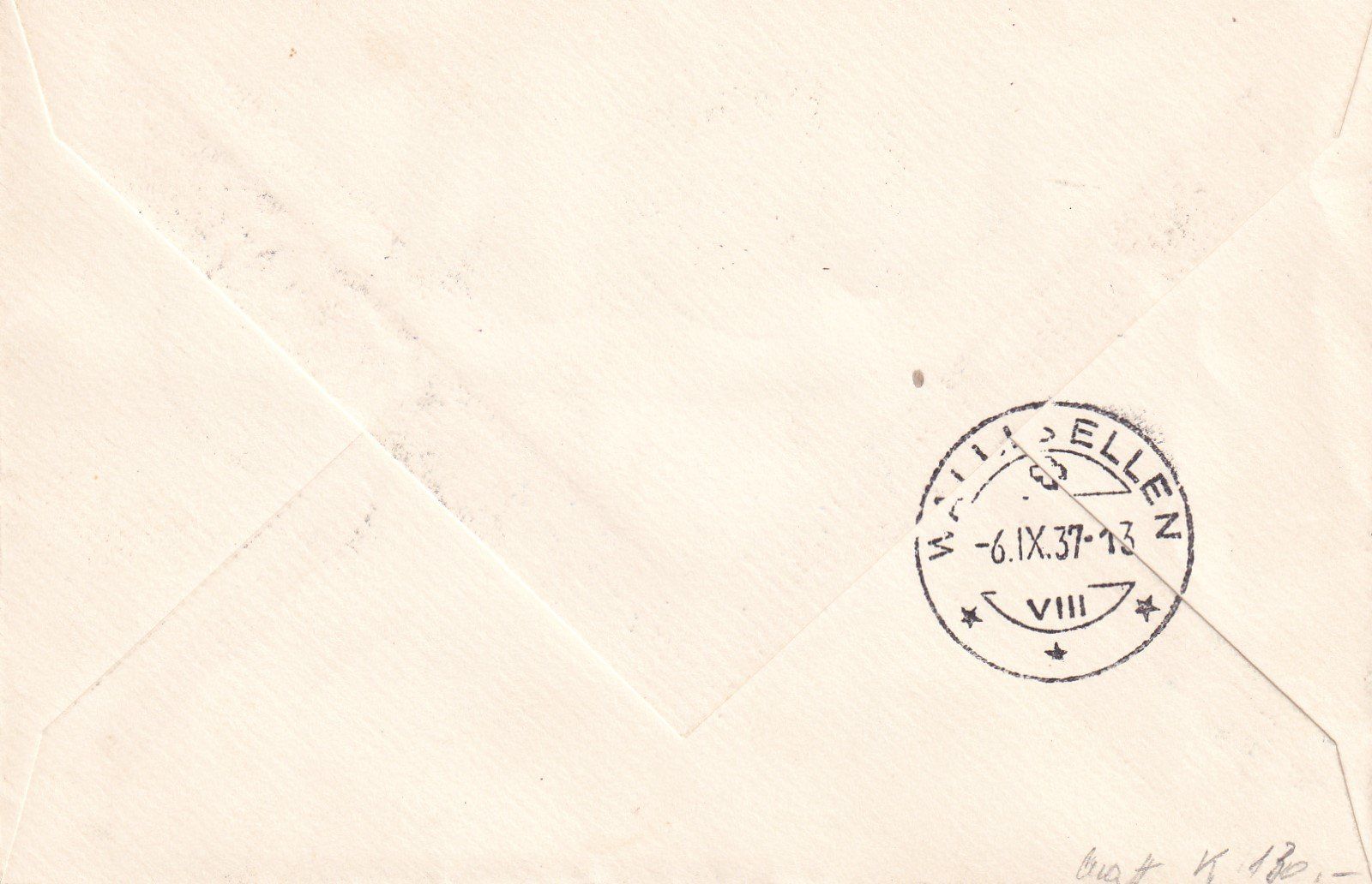 Tutti i francobolli: Flugpost 1937 FDC – Usato da Birsfelden venduto da Sakurajima 1
