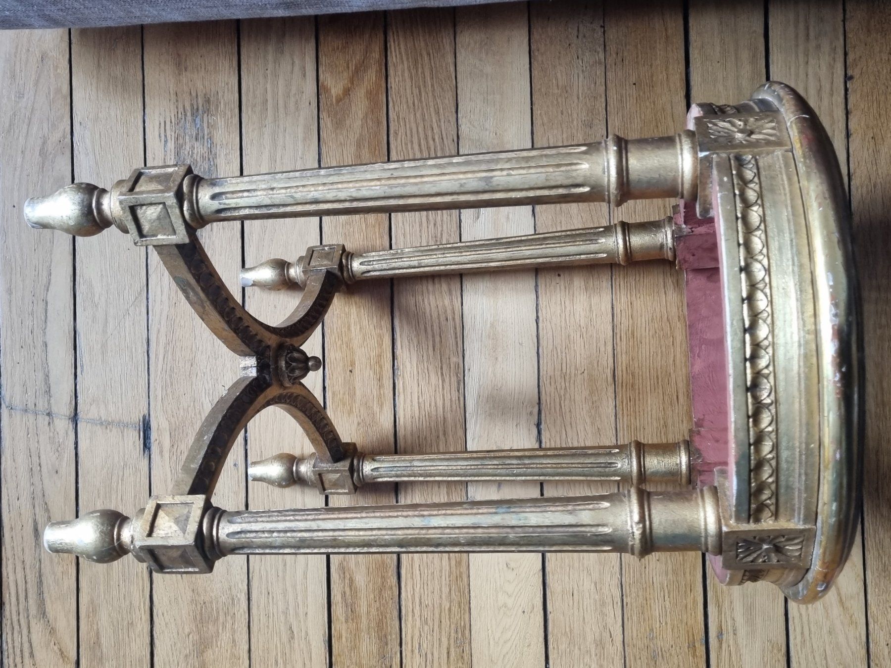 Sedie: Klaviersitz   Alt Goldfarbig – Usato da Schaffhausen venduto da Leveron13 3