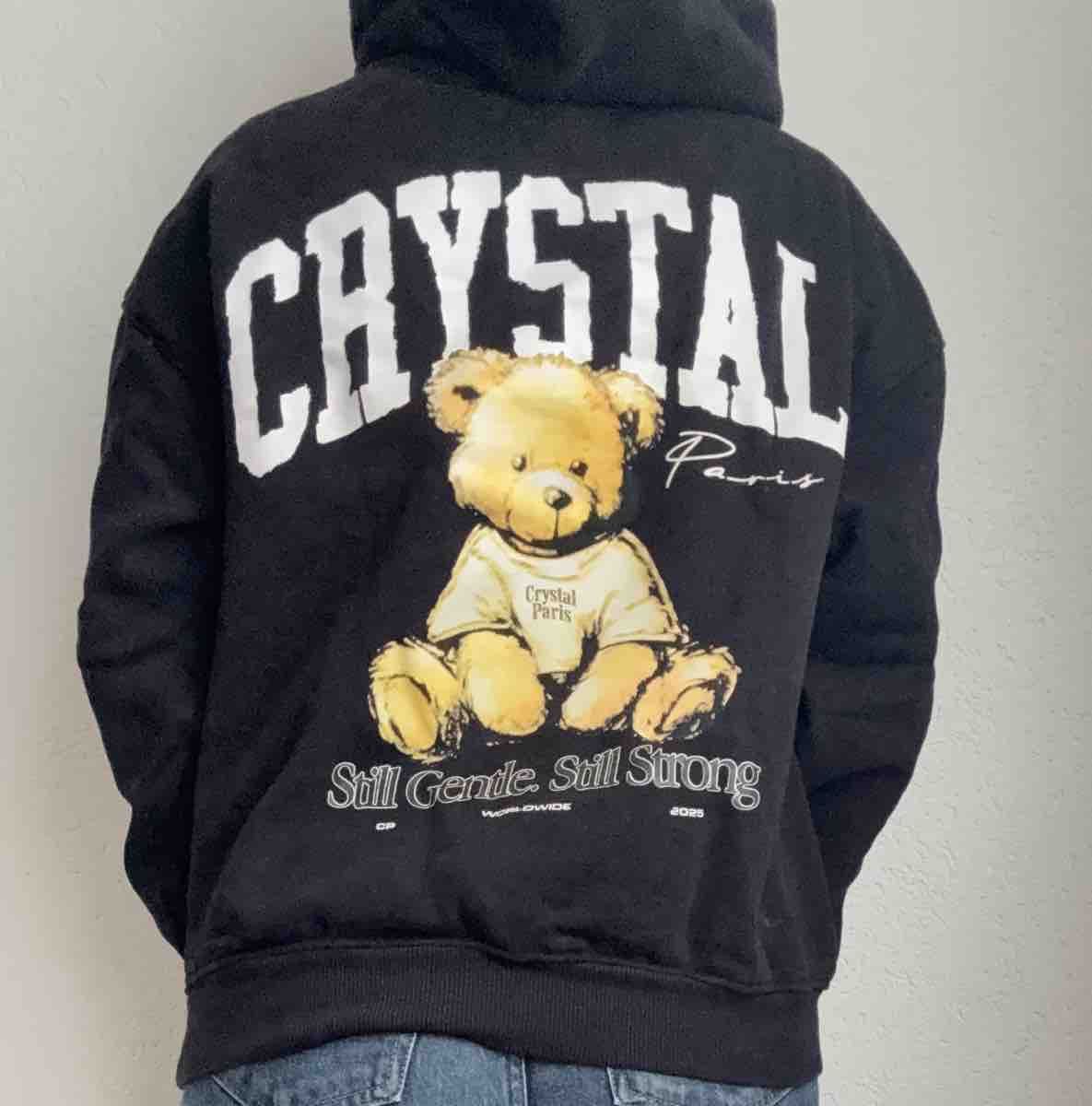 Maglioni & Felpe: Kapuzenpullover Crystal Paris schwarz neuwertig – Usato da Itingen venduto da emi_khc2