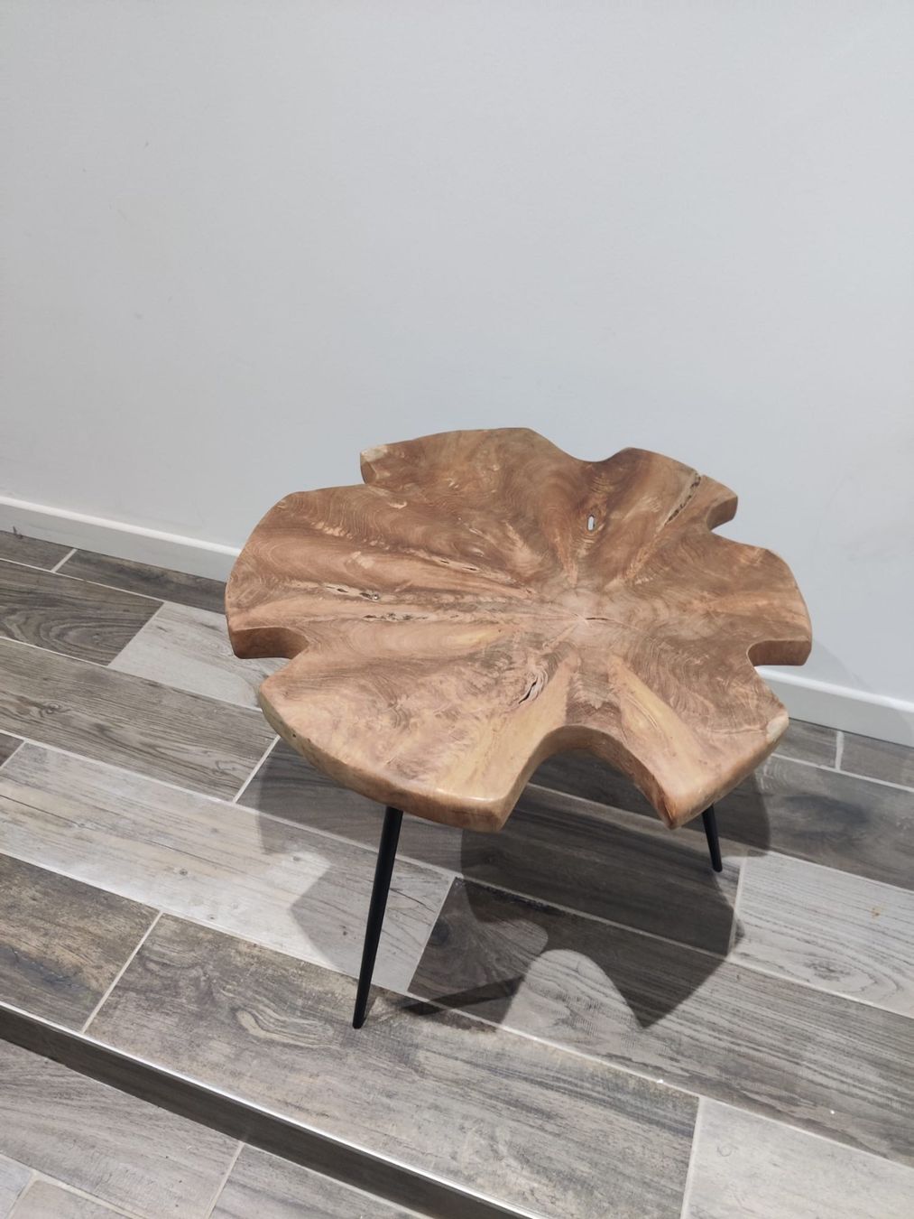 Tavoli: Table basse en bois massif - style scandinave – Nuovo e nell'imballaggio originale da Nyon venduto da onjamax 3
