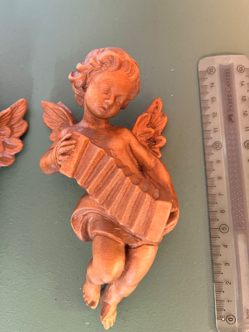 Statuette: 2 anges produit à Oberammergau vers 1960 – Usato da Plan-les-Ouates venduto da babsbonplan 2