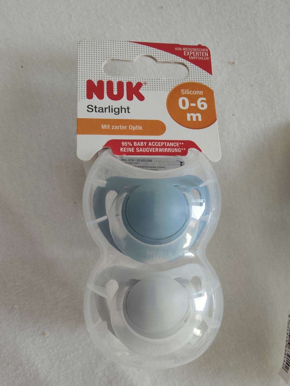Succhiotti & catenelle porta ciuccio: Set aus neuen Nuggis – Nuovo e nell'imballaggio originale da Klingnau venduto da Eggeli