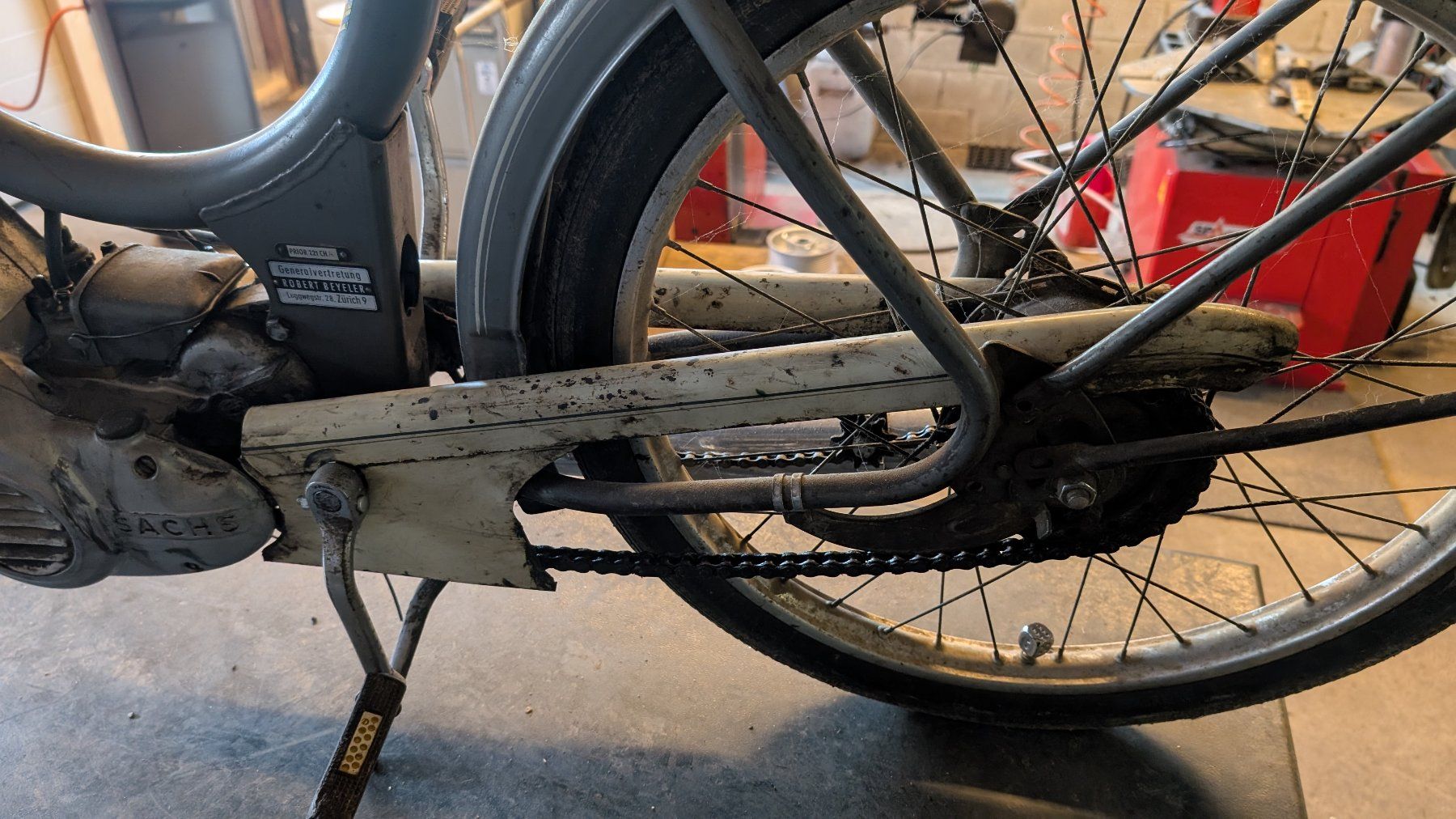 Sachs Mofas: Moped Prior mit Sachs Saxonette Motor – Gebraucht aus Lanzenhäusern von Original75 3