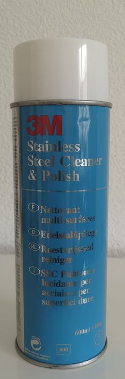 Prodotti per la cura: Edelstahl Pflege Stainless Steel Cleaner von 3M, 600 g – Nuovo (secondo la descrizione) da Zürich venduto da Tanteemma369 1