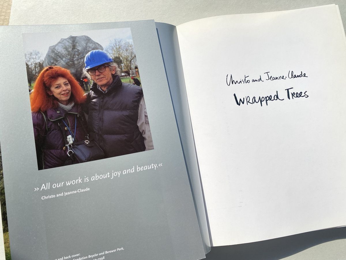 Libri: Christo und Jeanne-Claude: Wrapped Trees – Usato da Zürich venduto da lesgarcons 1