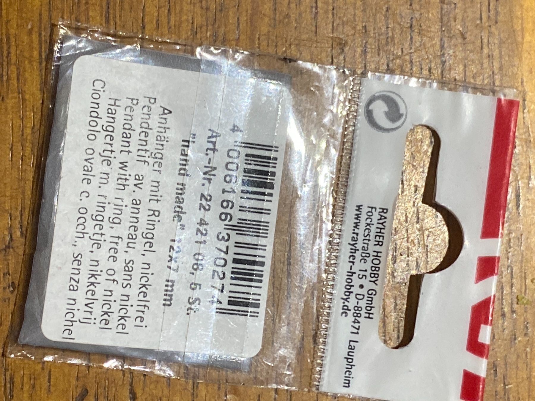 Ciondoli: Pendentif anhanger 2242106 – Nuovo e nell'imballaggio originale da Lajoux JU venduto da Briard0 1