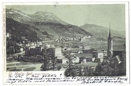 St.  Moritz - Bad.   Hotel  Victoria.