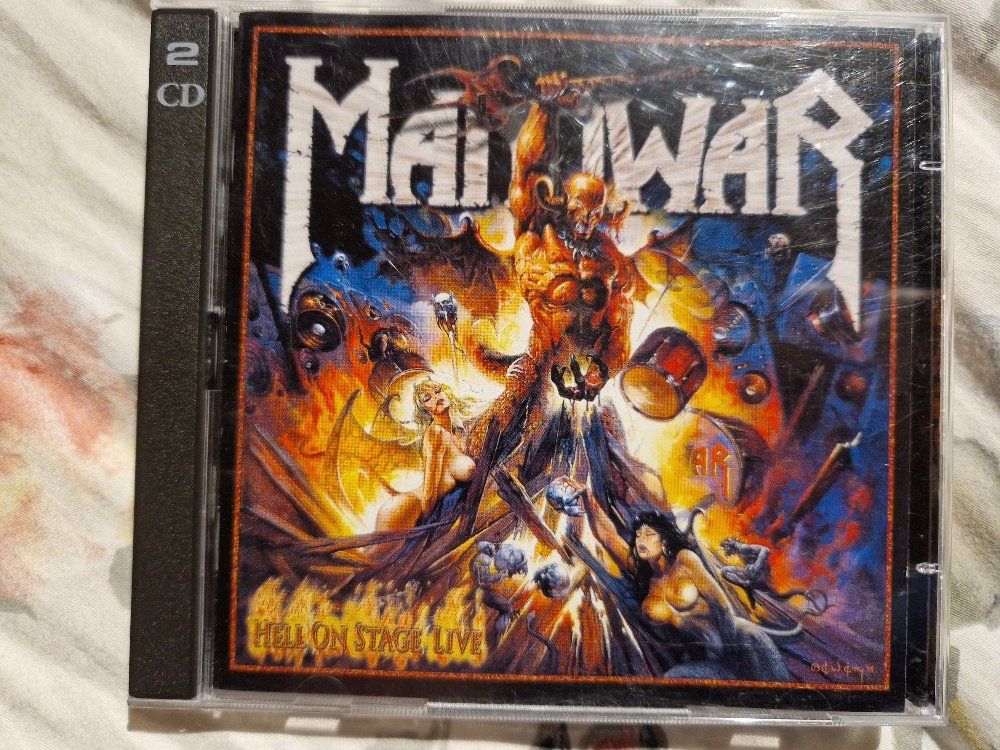 CDs: Manowar – Hell On Stage Live - Vergriffen! - b – Gebraucht aus Brittnau von Zibu