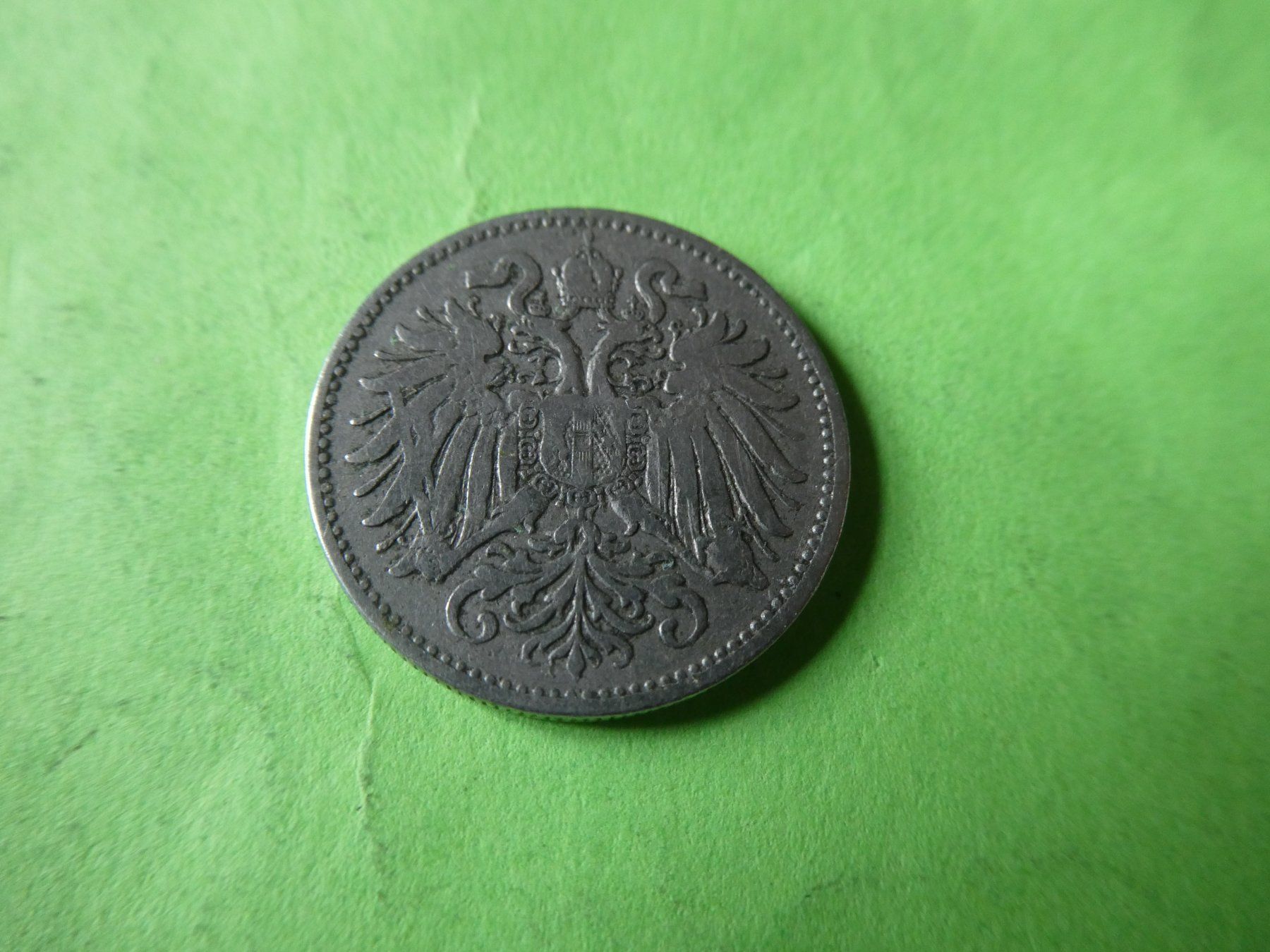Alle Münzen: Oesterreich 1894, 10 Heller – Gebraucht aus Hinterforst von Rohusri 1