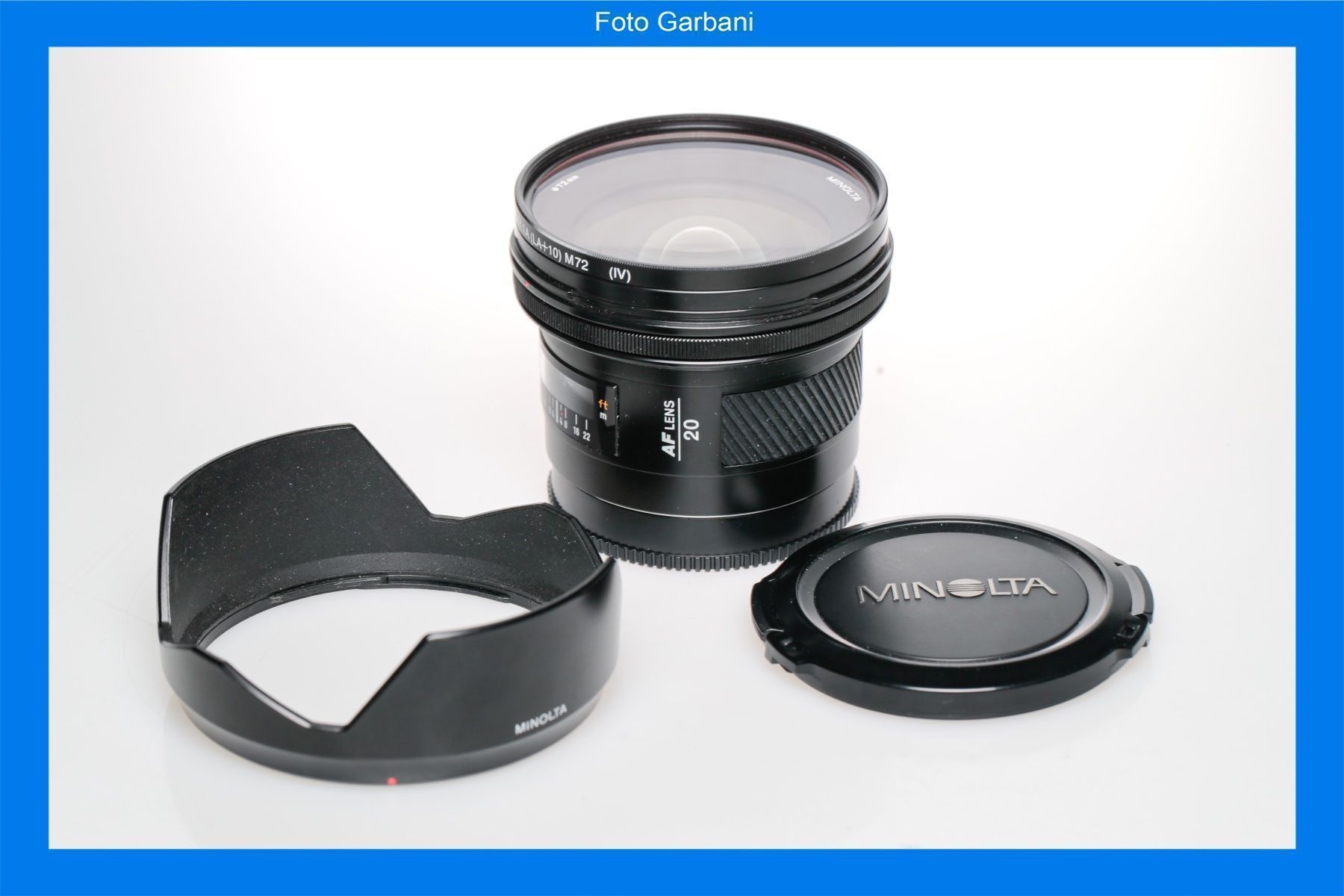 Minolta Objektive: Minolta 20mm f/2.8 – Gebraucht aus Muralto von FotoGarbani