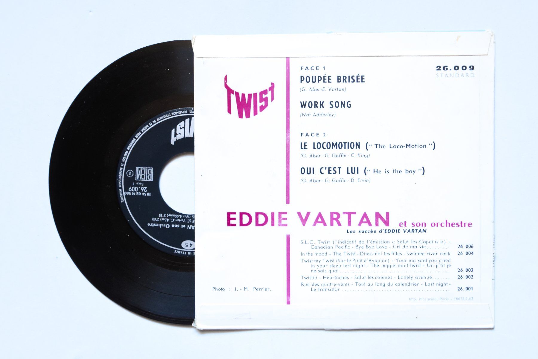 Dischi in vinile: Eddie Vartan - Poupée brisée (EP) – Usato da Belmont-sur-Yverdon venduto da ag97 1