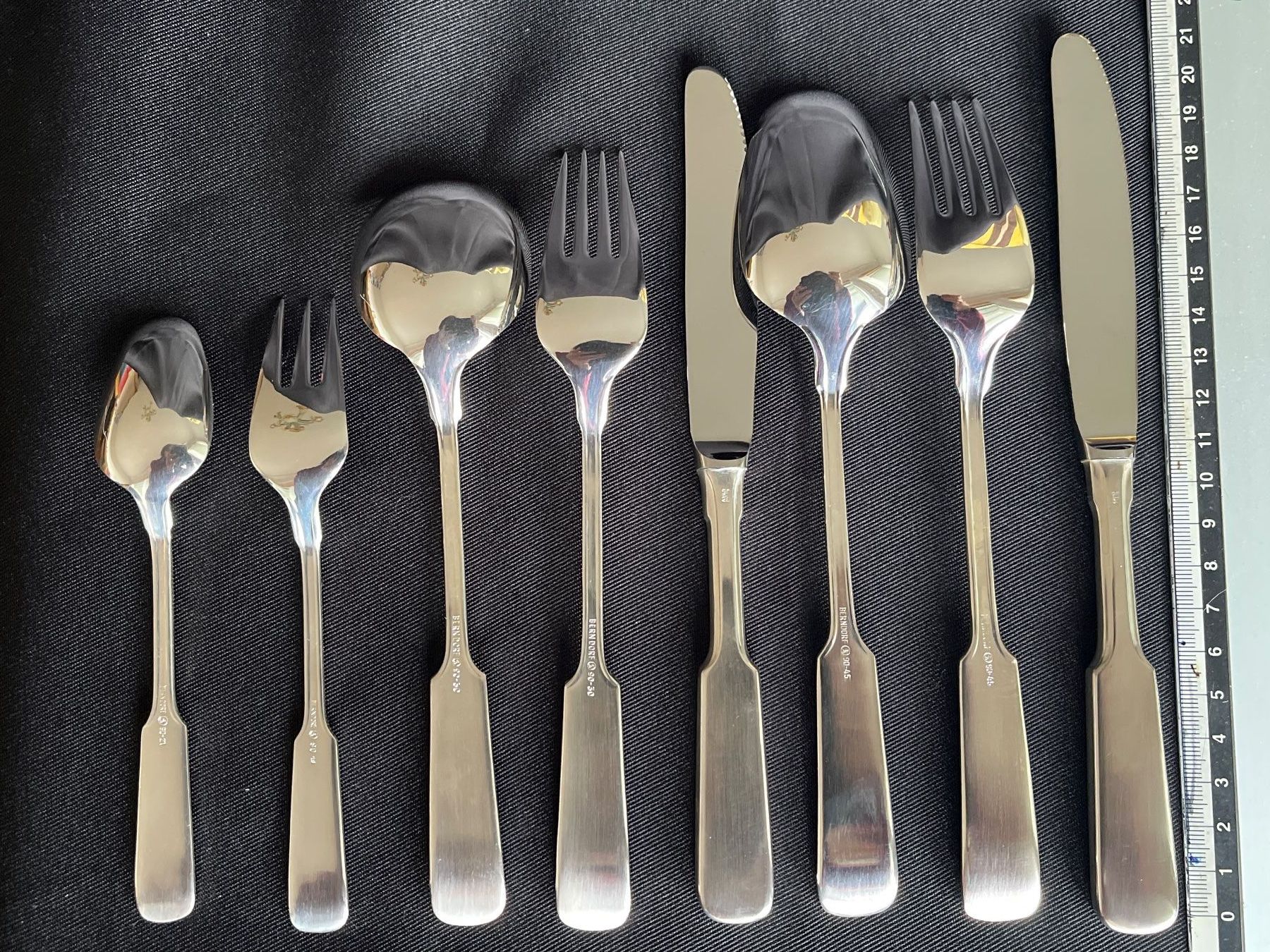 Set di posate: Berndorf Ensemble de couverts pour 6 personnes – Nuovo (secondo la descrizione) da Morges venduto da bijouxsterling2019 5