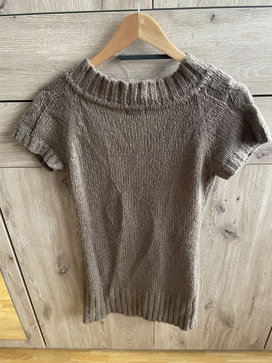 Pullover & Sweatshirts: Chicoree Strickpullover kurzarm braun Grösse M – Gebraucht aus Oberwil BL von Petermib 2
