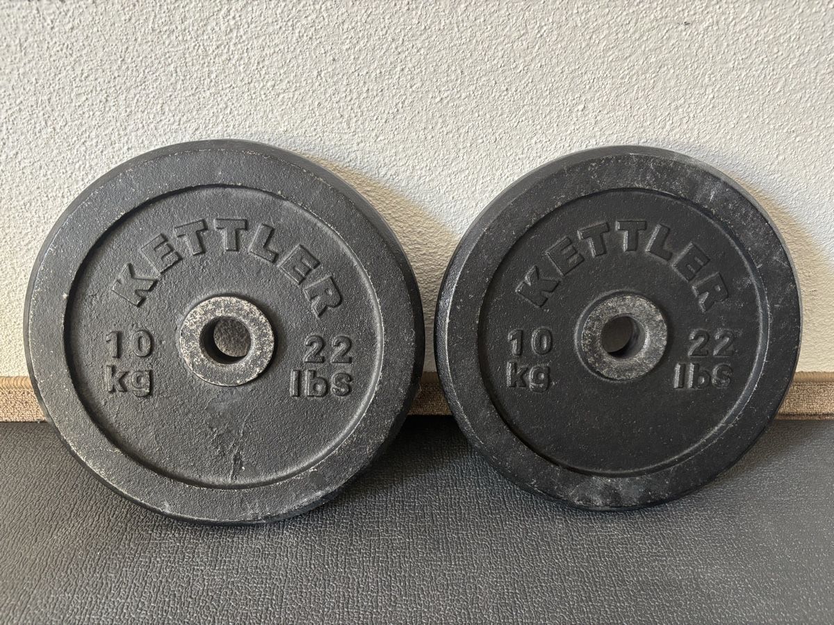Kettler Hanteln & Gewichte: Hantelscheiben 10kg – Gebraucht aus Neerach von MiDa8084