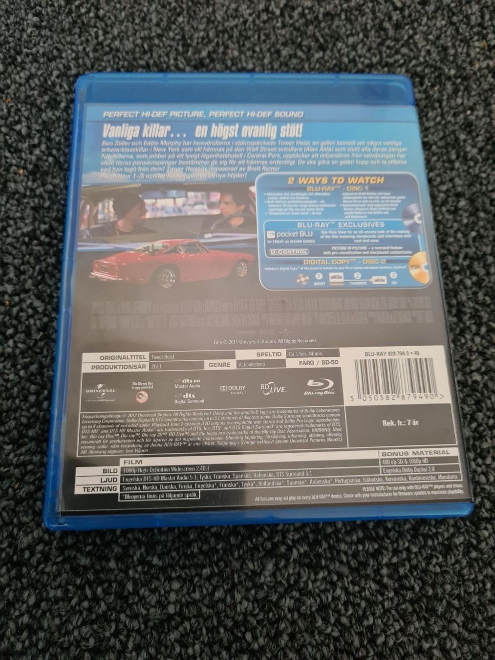 Tutti i DVDs: TOWER HEIST – Usato da Ruswil venduto da jan_bxl5 1