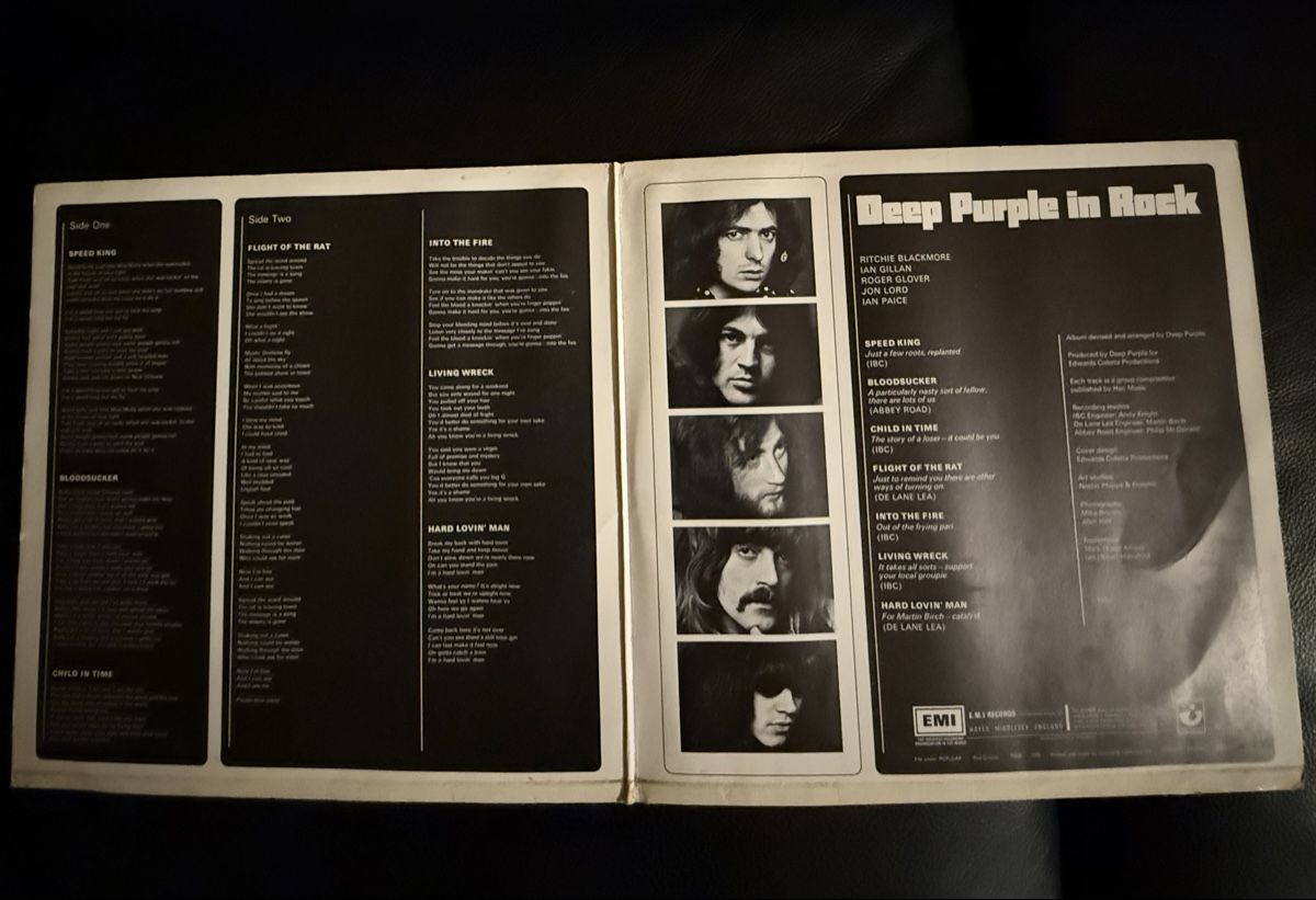Dischi in vinile: Deep Purple - In Rock - Schallplatte – Usato da Goldach venduto da Messerguru 5