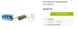 Neues Thetford Toiletten Fresh-Up Set - C2/C3/C4 RECHTS !!
