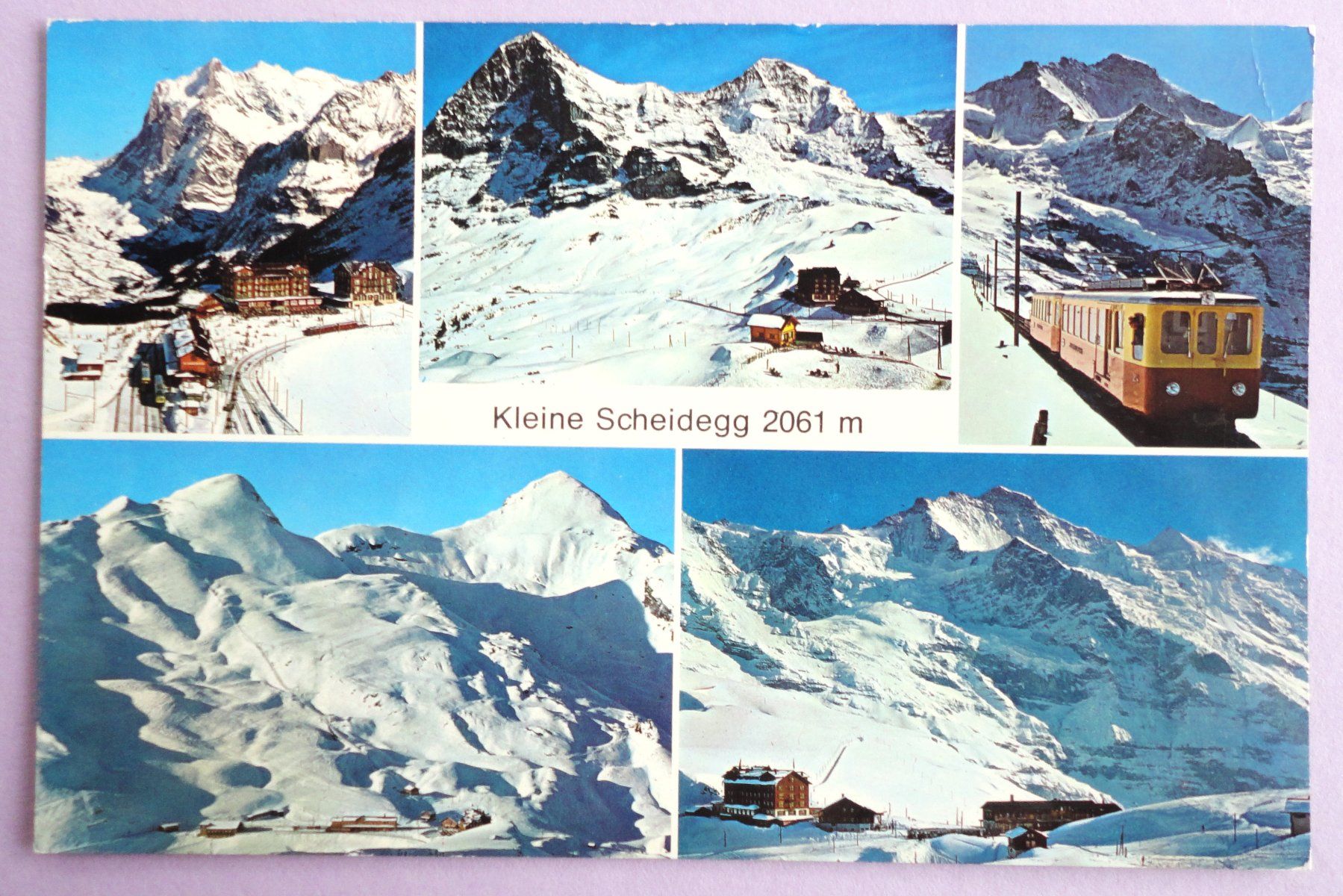 Cartoline postali: Kleine Scheidegg 2061 m – Usato da Fétigny venduto da Billy2miny