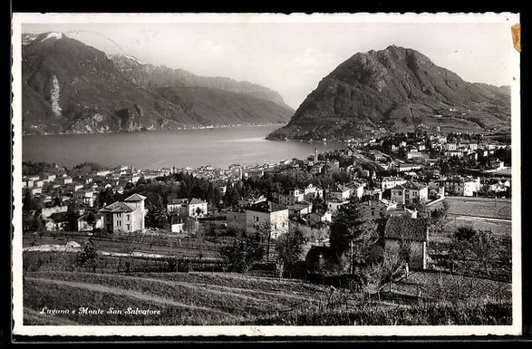 Cartes postales: AK Lugano, Monte San Salvatore – D'occasion à Berlin par bartko-reher