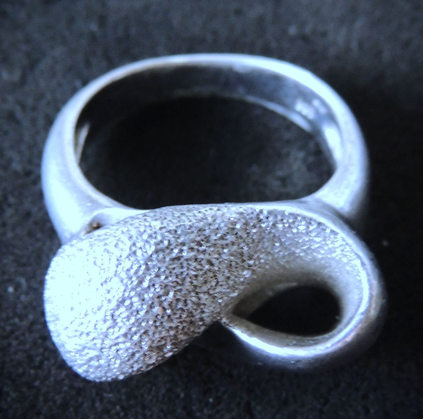 Anelli: Silber 925 Fingerring Gr. 55 – Usato da Waldenburg venduto da schaller707 3