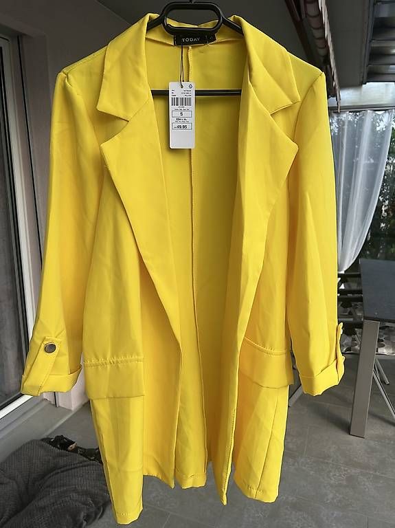Giacche: Blazer neu in gelb – Usato da Niederbuchsiten venduto da idontknow.