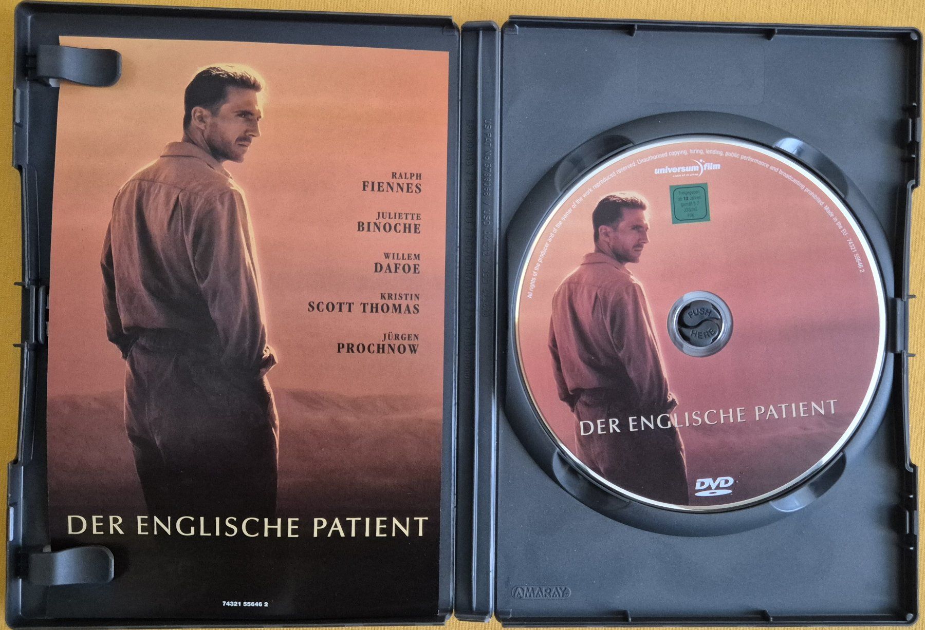 Tutti i DVDs: DVD "Der Englische Patient" – Usato da Bern venduto da TPF001 1