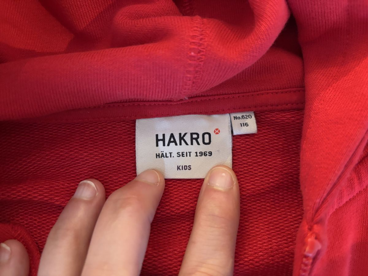 Giacche: Hakro Sweatjacke Grösse 116 – Usato da Unterohringen venduto da eli_j2q2 2