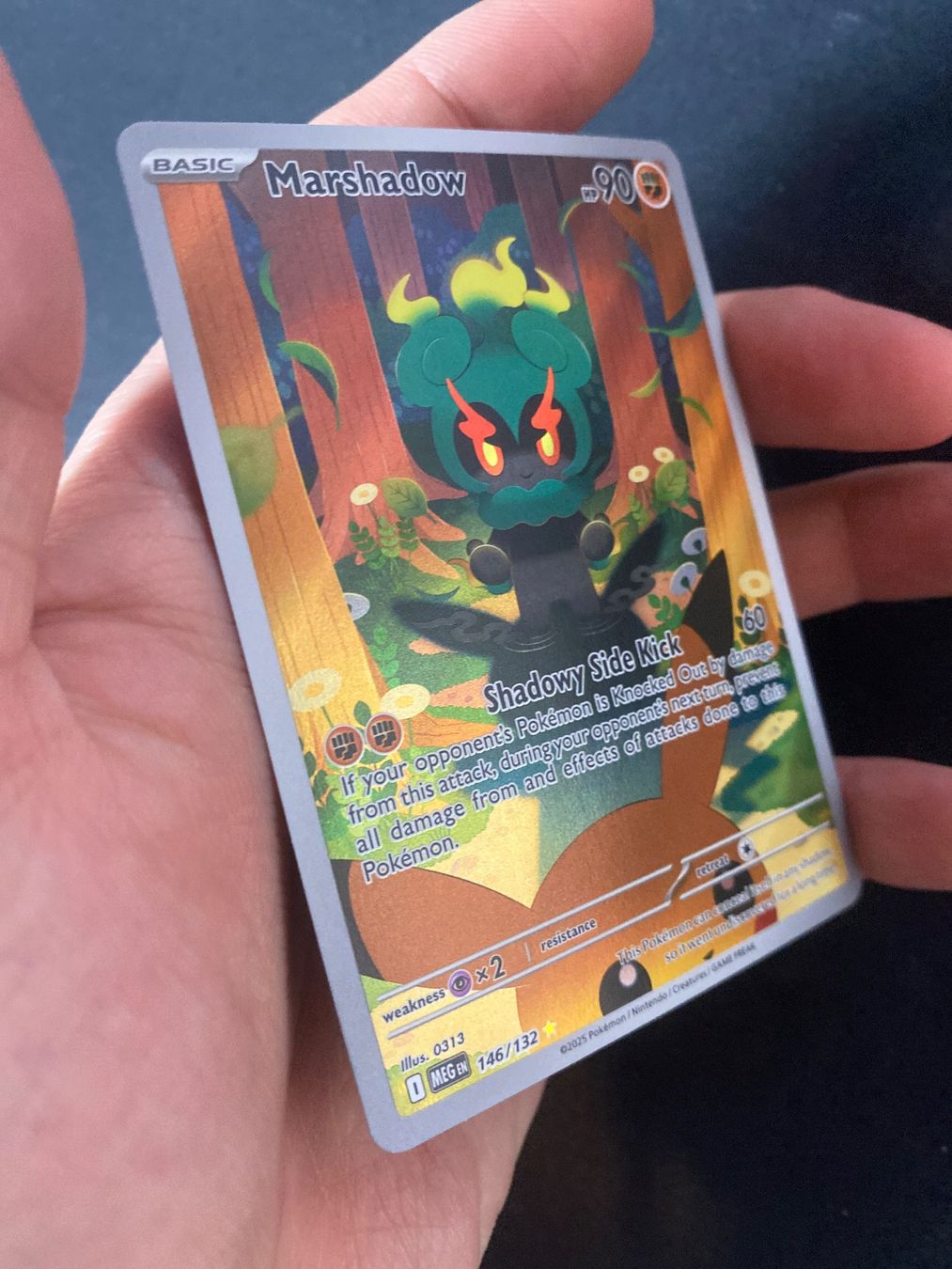 Pokémon Carte collezionabili: Marshadow 146 - Illustration Rare - Mega Evolution - EN – Nuovo (secondo la descrizione) da Hausen AG venduto da Shrade 1