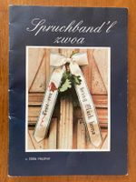 Stickheft  Kreuzstich Spruchband  von Stilla Heptner