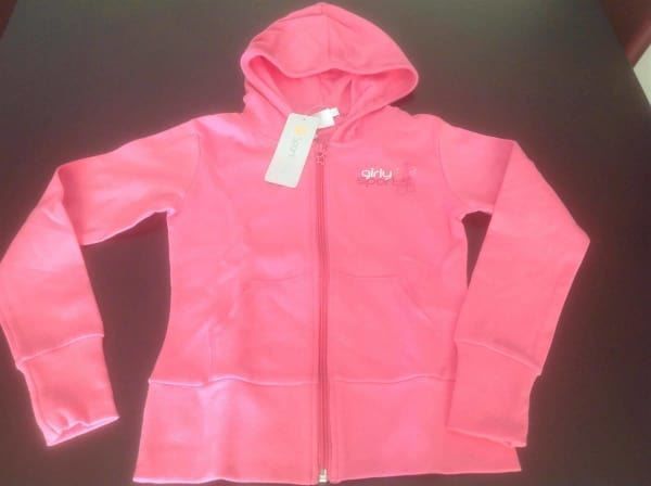 Pullover & Sweatshirts: Strickjacke / Jaquette Rose gr. 140 NEUF – Neu und originalverpackt aus Giubiasco von perla99
