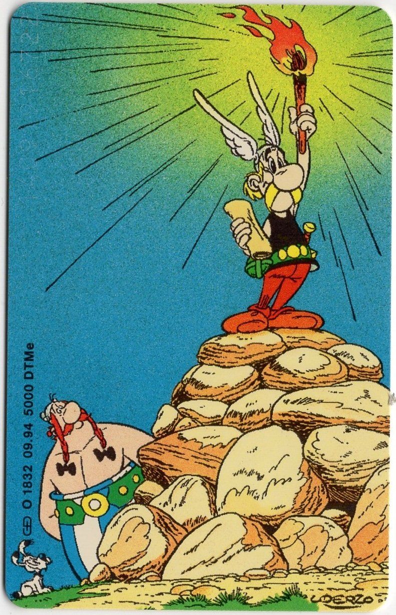 Telefon- & Taxkarten: Asterix - seltene ungebrauchte deutsche Comic Telefonkarte – Neu (gemäss Beschreibung) aus Eglisau von Chperfins