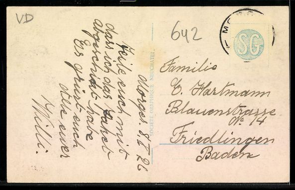 Cartoline postali: AK Morges, Débarcadère, Panorama – Usato da Berlin venduto da bartko-reher 1