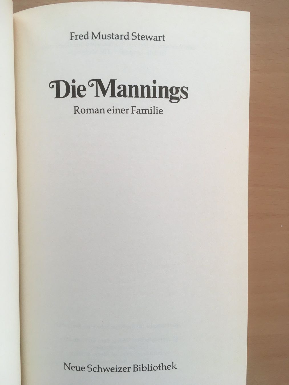 Livres: Die Mannings; Fred Mustard Stewart – D'occasion à Grenchen par Kogi7 3