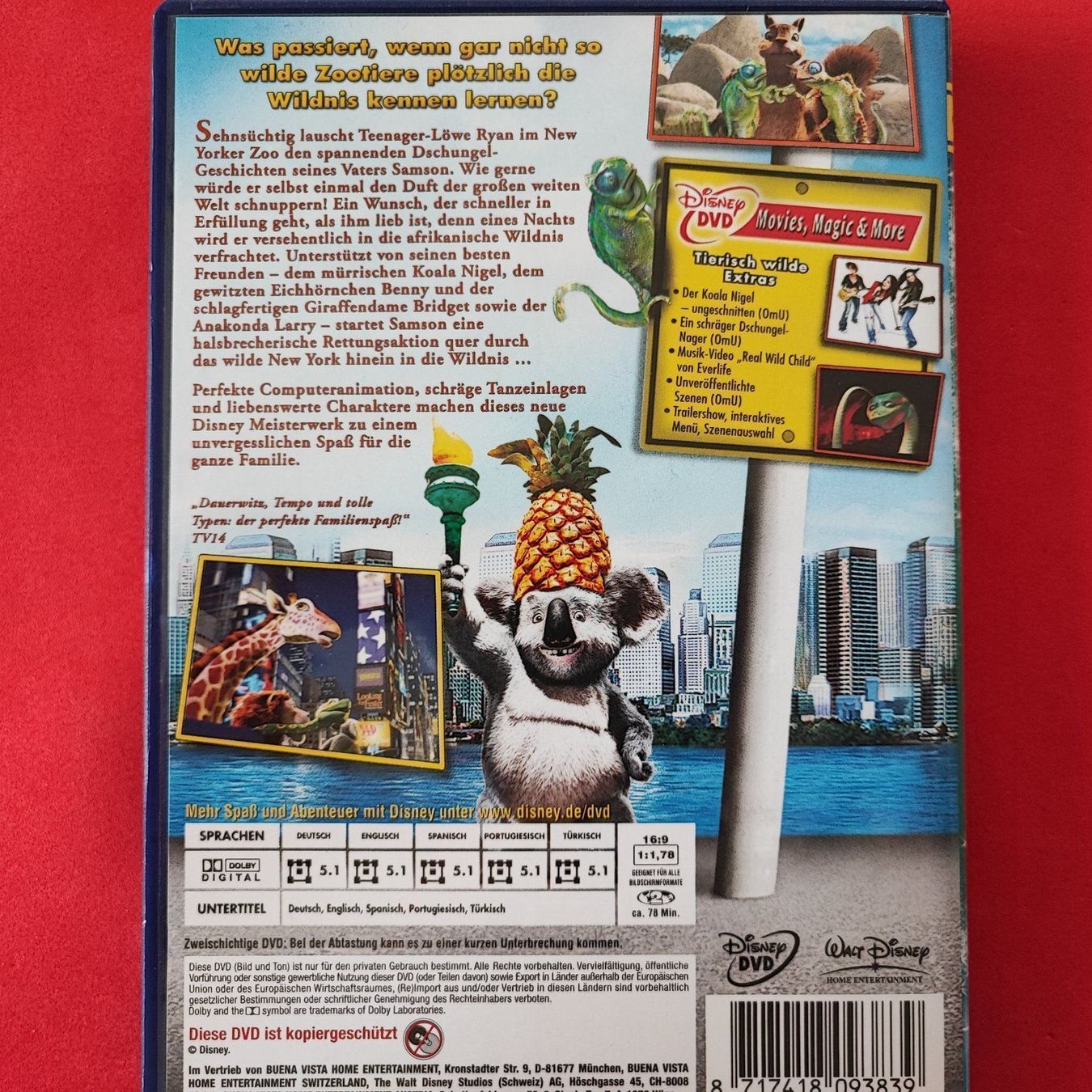 Tutti i DVDs: Tierisch wild (Special Collection) – Usato da Dübendorf venduto da kb86_MOVIE 1
