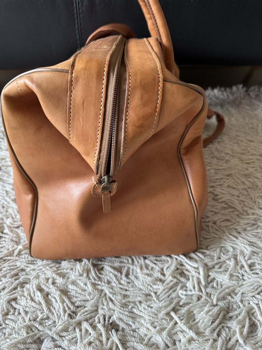 The Bridge Borse: Hartmann Leder Duffle, Bowling Bag, weekender, Duffel – Usato da St. Gallen venduto da Lapinasse 1
