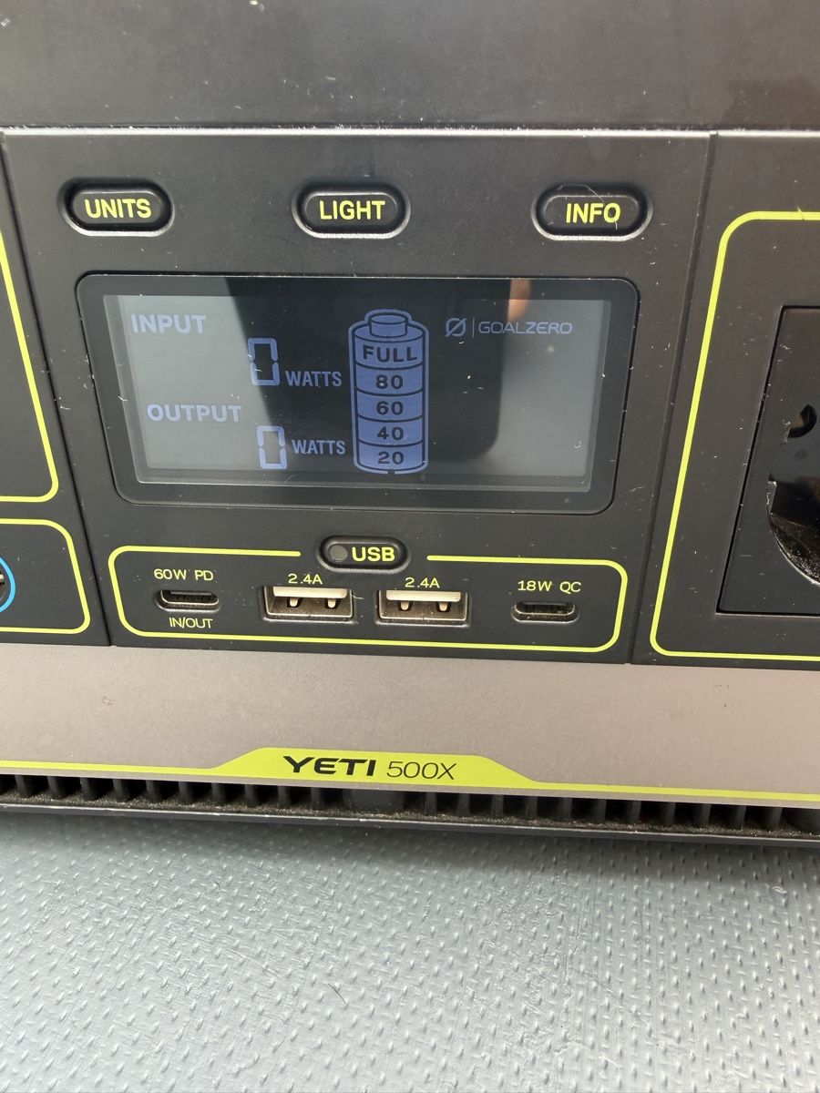 Goal Zero Batterie: Goal zero yeti 500x – Usato da Camorino venduto da CamperCommunity 3