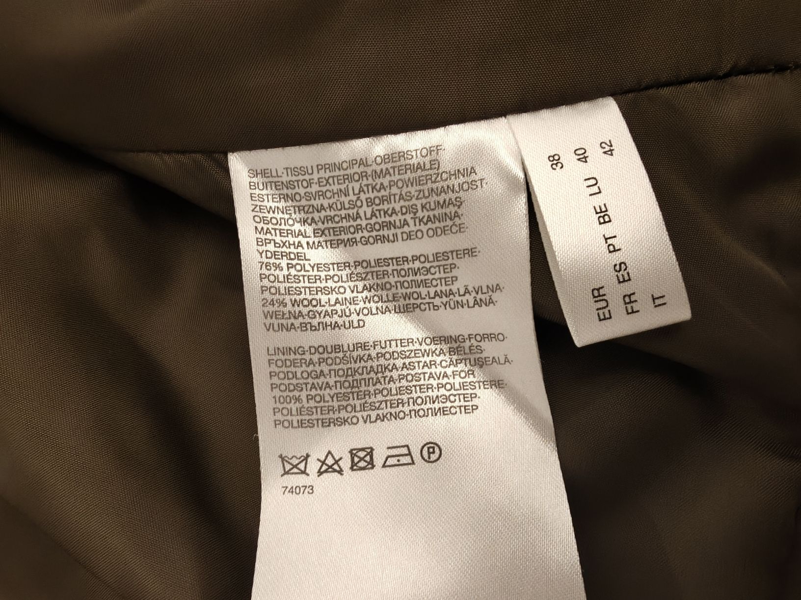C&A Giacche: Jacke/Blazer - Olivgrün - Gr. 38 – Nuovo (secondo la descrizione) da Winterthur venduto da Dana_33 4