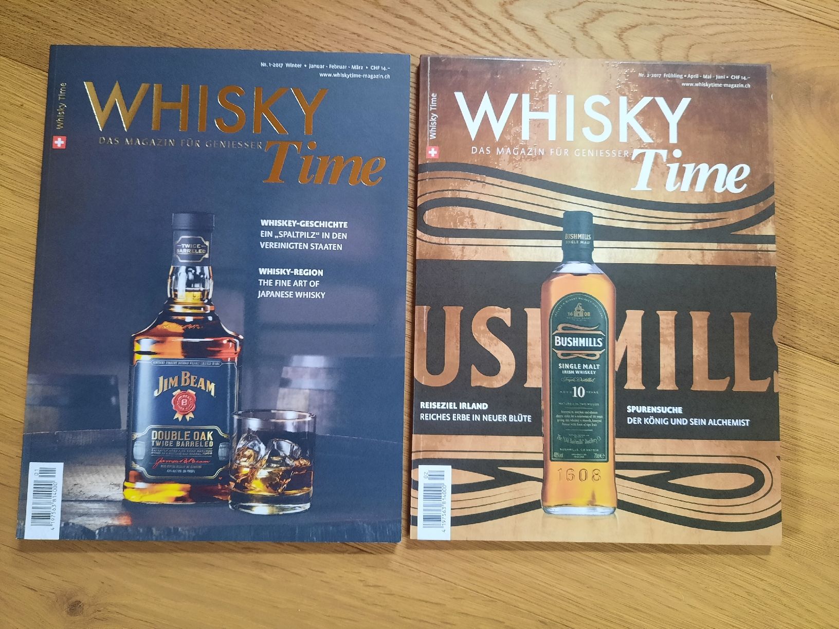 Riviste & Magazine: 4 x Whisky Time Magazin 2017 – Usato da Hinterfultigen venduto da Chrigu_marti 1
