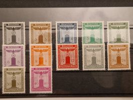 Deutsches Reich Briefmarken Dienst Set postfrisch