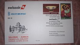 Swissair Saloniki - Zürich 29.03.1982