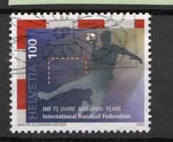 2021 - Sondermarke "75 Jahre Internat. Handballföderation)