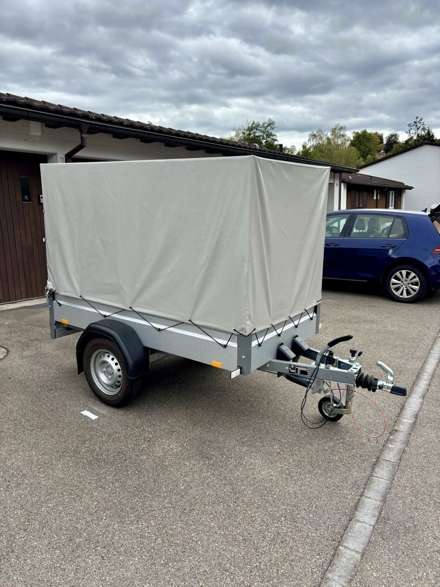 Heinemann Rimorchi: Transportanhänger mit Verdeck – Usato da Dielsdorf venduto da ASTIL80