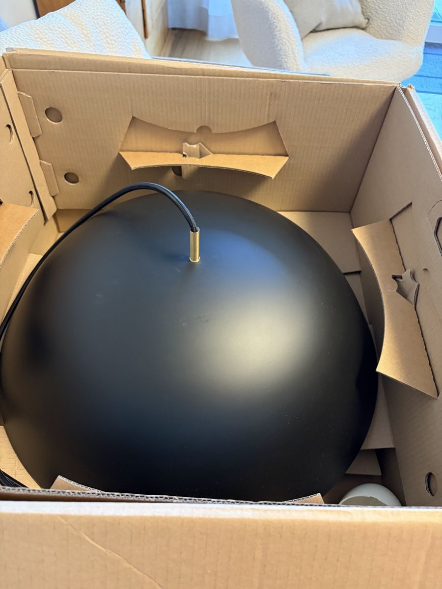 Kronleuchter & Deckenlampen: LE KLINT CACHÉ PENDEL X-LARGE schwarz lackiert neu – Neu (gemäss Beschreibung) aus Dalin von c-drik