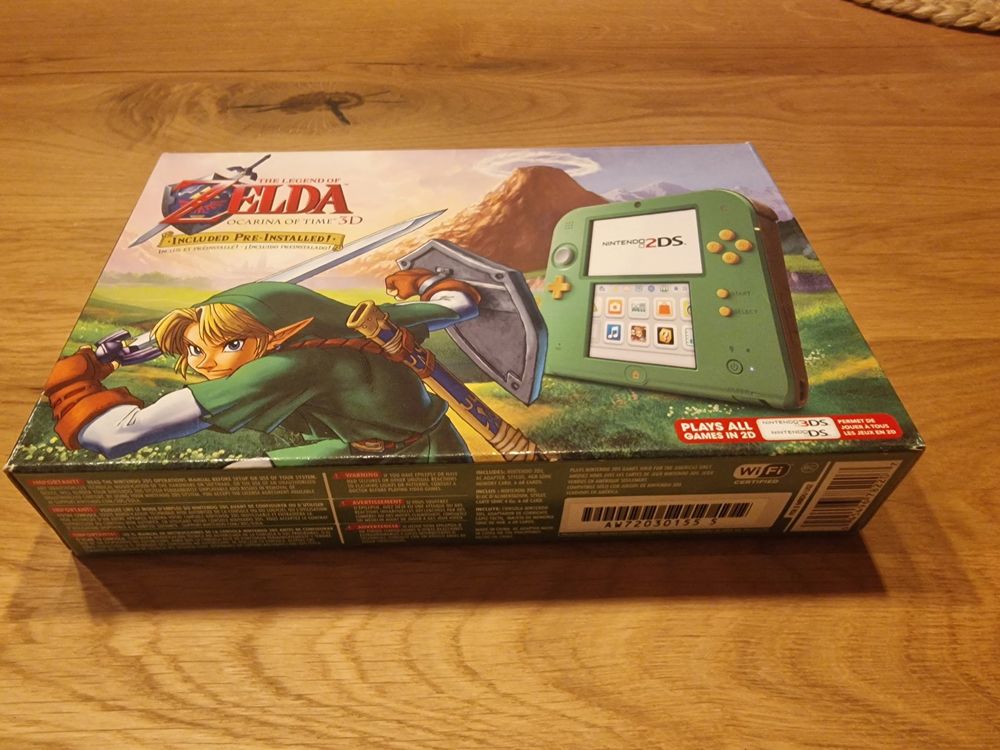 Nintendo 2ds Ocarina of Time 3D Green Edition Kaufen auf Ricardo