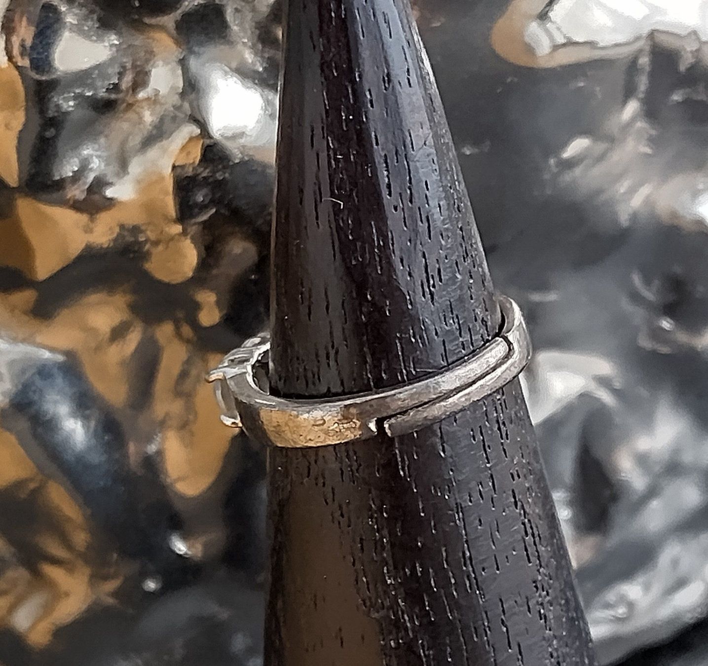 Anelli: GLITZER RING IN 925 SILBER – Usato da Romanshorn venduto da Glitzer-Paradies 3