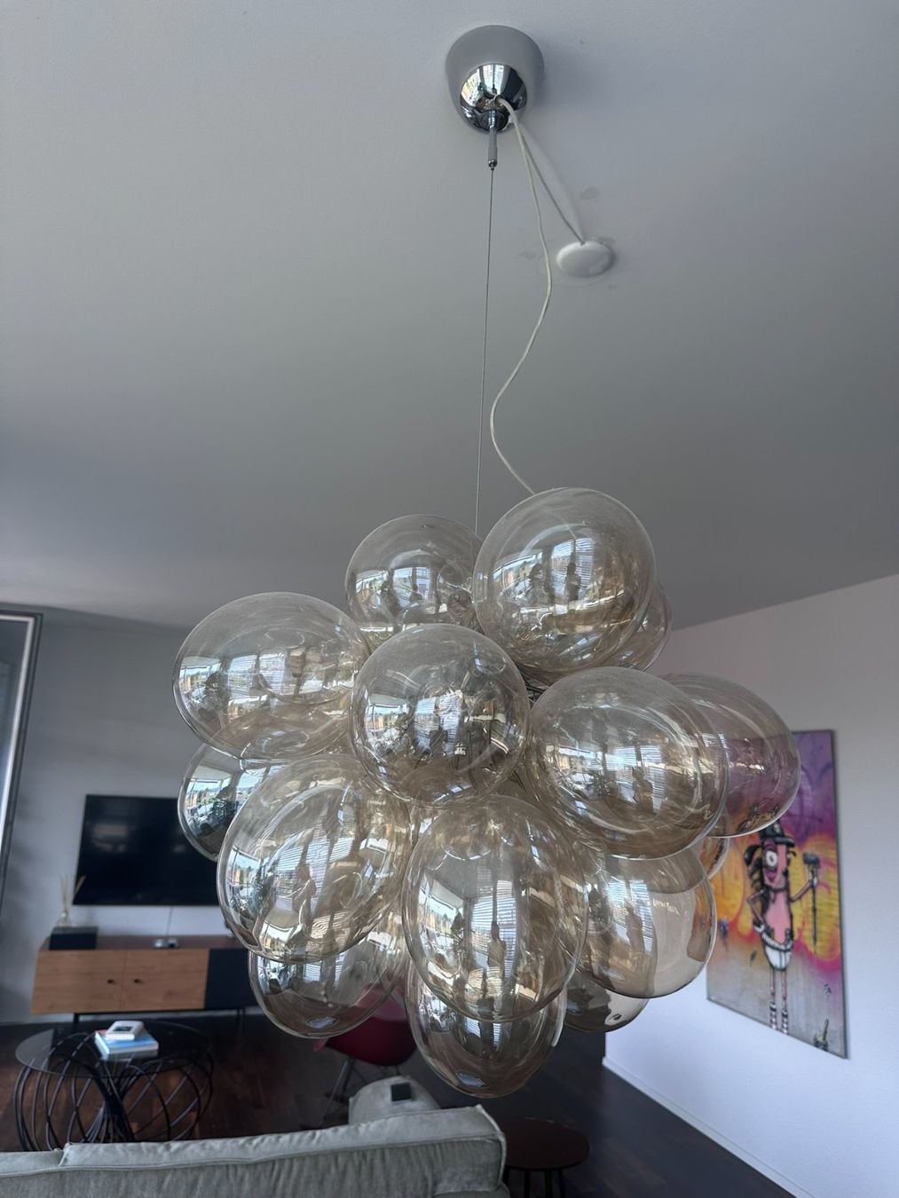 Pfister Lampade: Bubble-Lampe – modernes Designstück – Usato da Dübendorf venduto da tre_5vmw 1