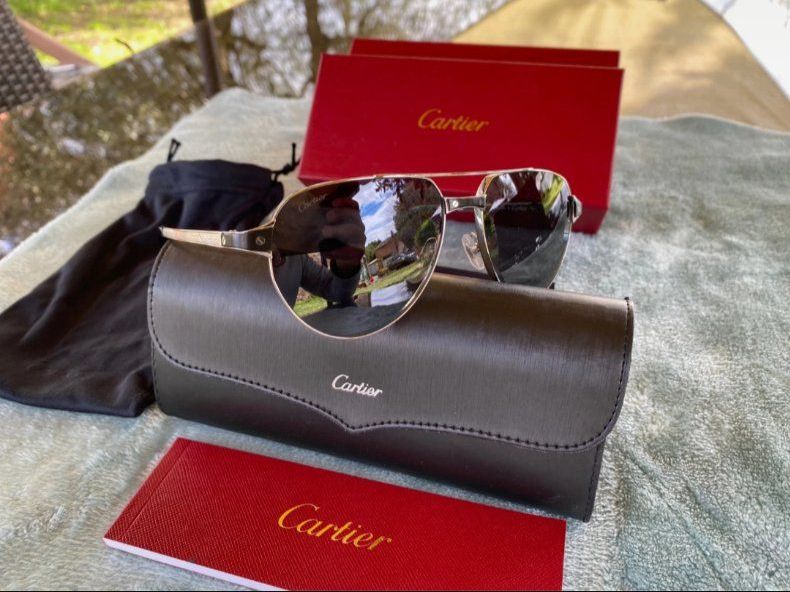 Cartier Occhiali & Lenti: Cartier CT0425S Sonnenbrille – Nuovo (secondo la descrizione) da Massagno venduto da cor_8nxp 5