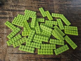 lego 3795 lot de 40 pièces Lime Plate 2 x 6